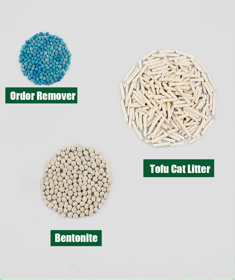 Bentonite Mixing Original Tofu Cat Litter from China manufacturer